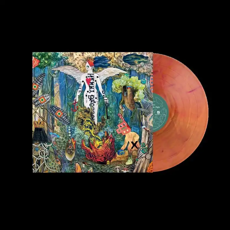 Best Seller Pour It Out Into The Night Limited Flame Coloured Vinyl LP