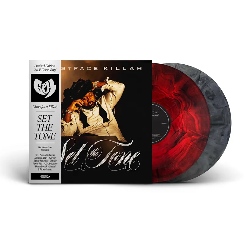 GHOSTFACE KILLAH SET THE TONE (GUNS & ROSES)( RED/BLACK MARBLE & GREY/BLACK MARBLE) - LP Hot Picks