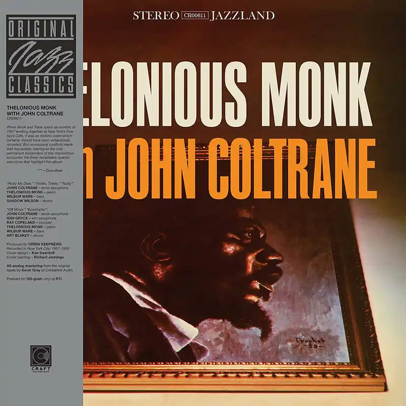 Thelonious Monk With John Coltrane Limited 180gram Vinyl LP Instant Buy