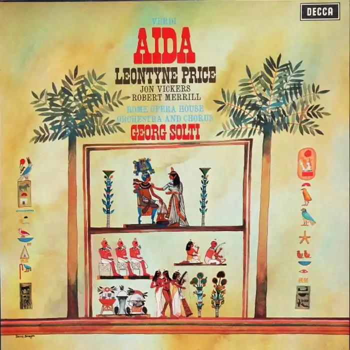 Worldwide Shipping Giuseppe Verdi, Leontyne Price, Jon Vickers, Robert Merrill, Orchestra Del Teatro Dell'Opera Di Roma, Coro Del Teatro Dell'Opera Di Roma, Georg Solti – Aida (3xLP) (VG+/VG)