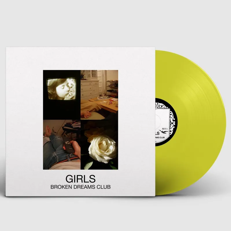 GIRLS BROKEN DREAMS CLUB (INDIE EXCLUSIVE HIGHLIGHTER YELLOW) - LP Free Delivery