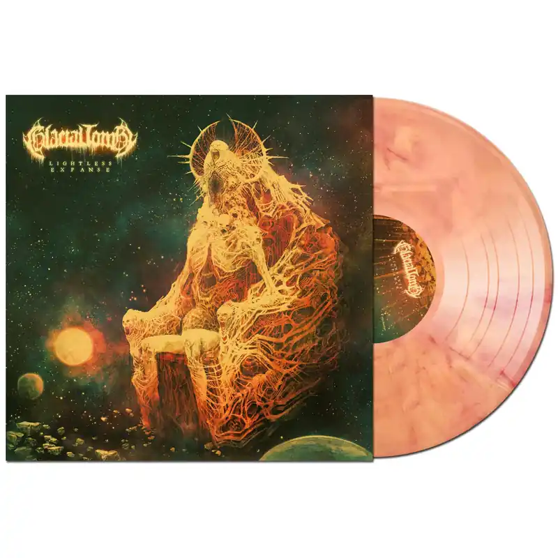 GLACIAL TOMB LIGHTLESS EXPANSE (NUDE WITH PINK SWIRL VINYL) - LP Worldwide Shipping
