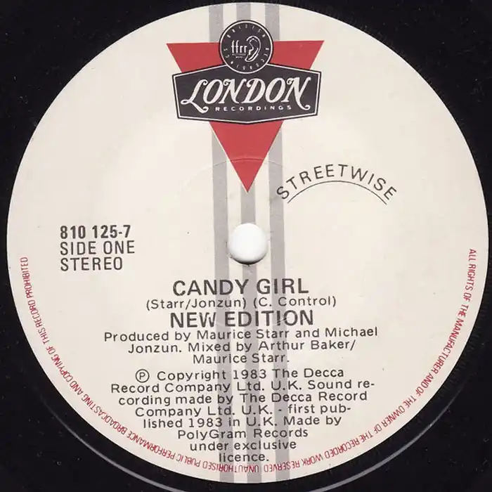 Latest New Edition – Candy Girl (VG+/Generic)