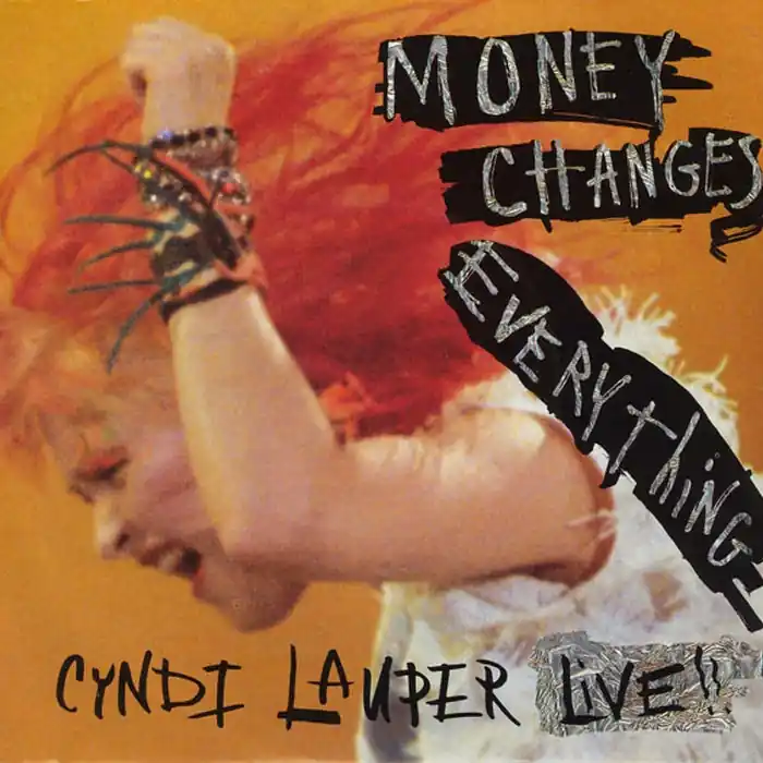 Cyndi Lauper – Money Changes Everything (Live) (VG+/VG+) Must Have