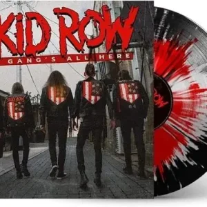 Skid Row | The Gang's All Here (Indie Exclusive, Limited Edition, Black, Red, White Splatter) | Vinyl Best Choice