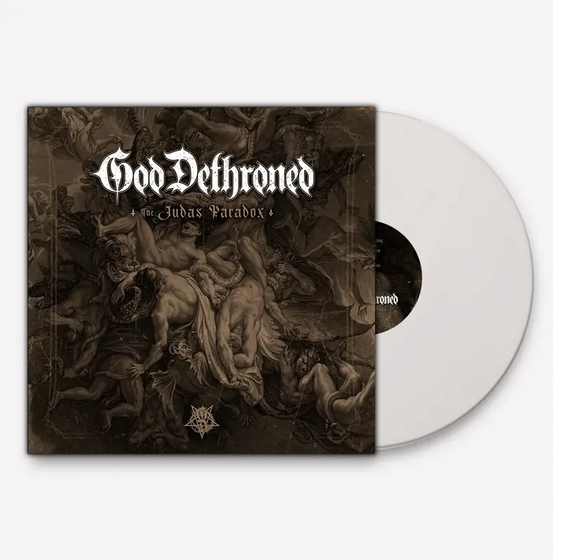 Price Drop GOD DETHRONED JUDAS PARADOX (BLASPHEMOUS PURITY WHITE VINYL) - LP