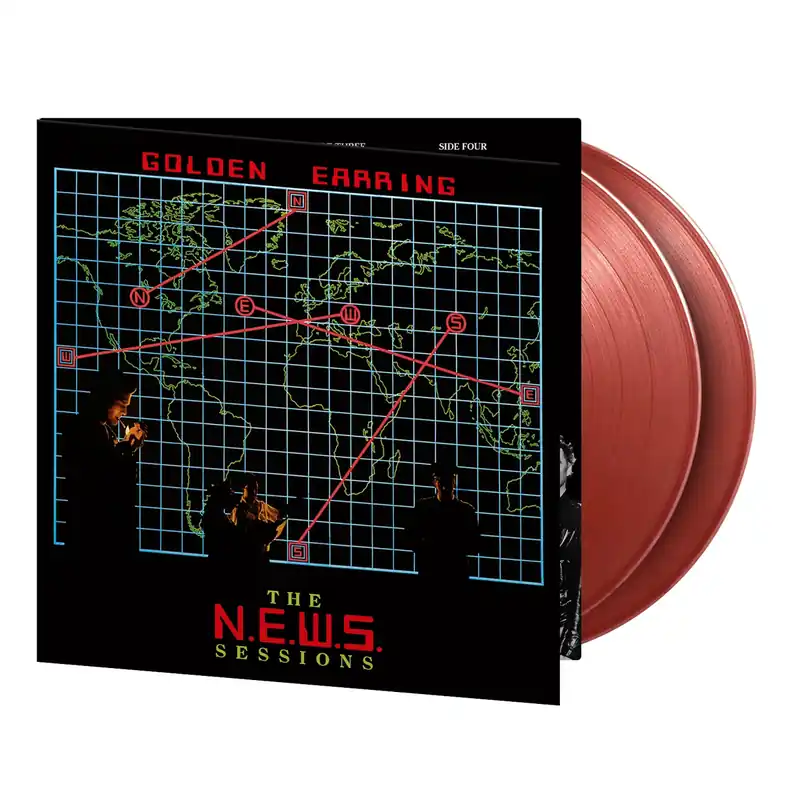 GOLDEN EARRING N.E.W.S. SESSIONS (RED & BLACK MARBLED 180 GRAM) (RSD25) - LP Special Discount