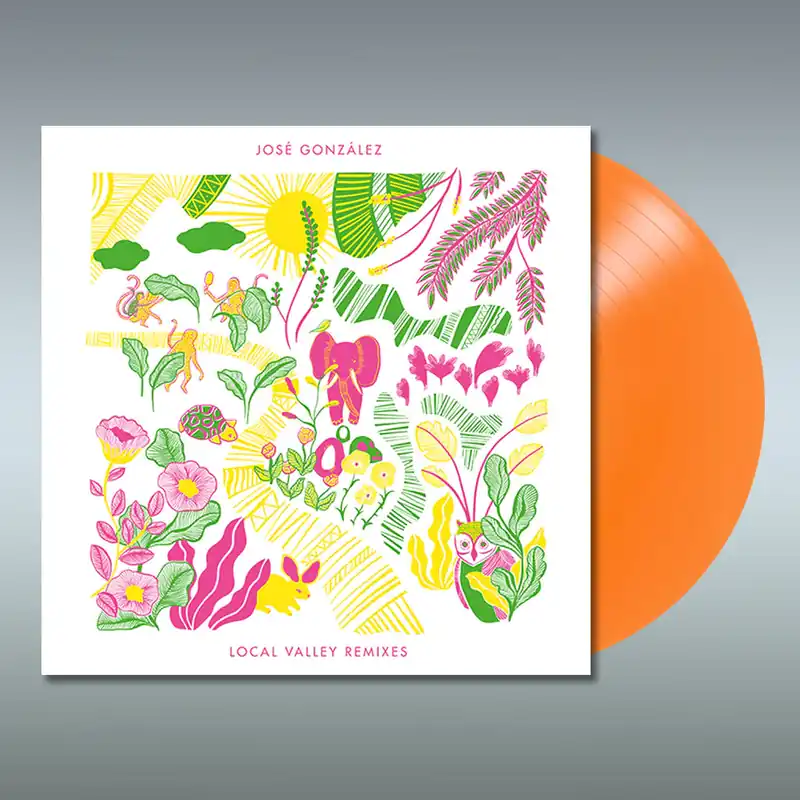 GONZALEZ,JOSE LOCAL VALLEY REMIXES (YELLOW VINYL) (RSD23) - LP High Quality