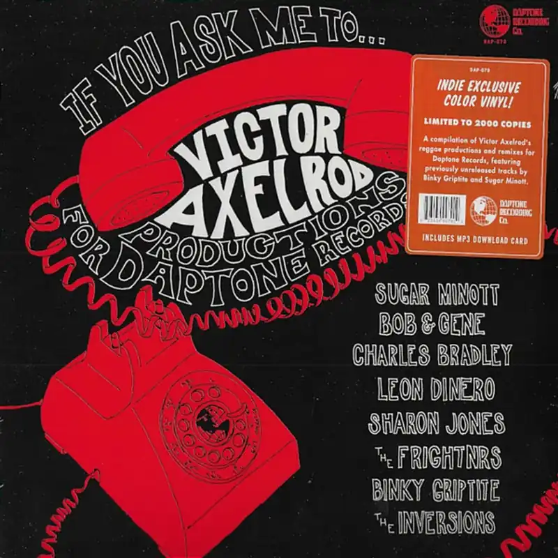 Wholesale Victor Axelrod | If You Ask Me To.. (Indie Exclusive, Clear Vinyl, Red, Black, Digital Download Card) | Vinyl