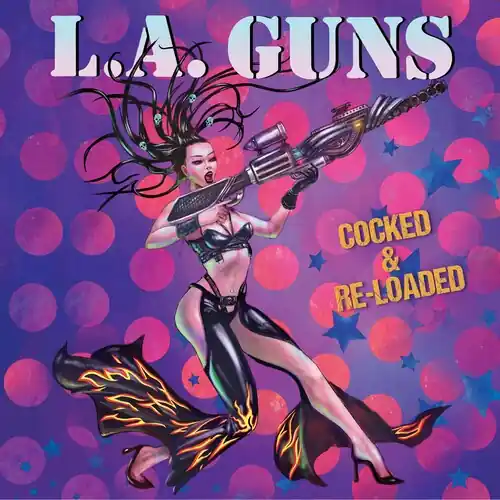 Fresh Stock L.A. Guns | Cocked & Reloaded (Colored Vinyl, Purple, Black, White, Limited Edition) (2 Lp's) | Vinyl