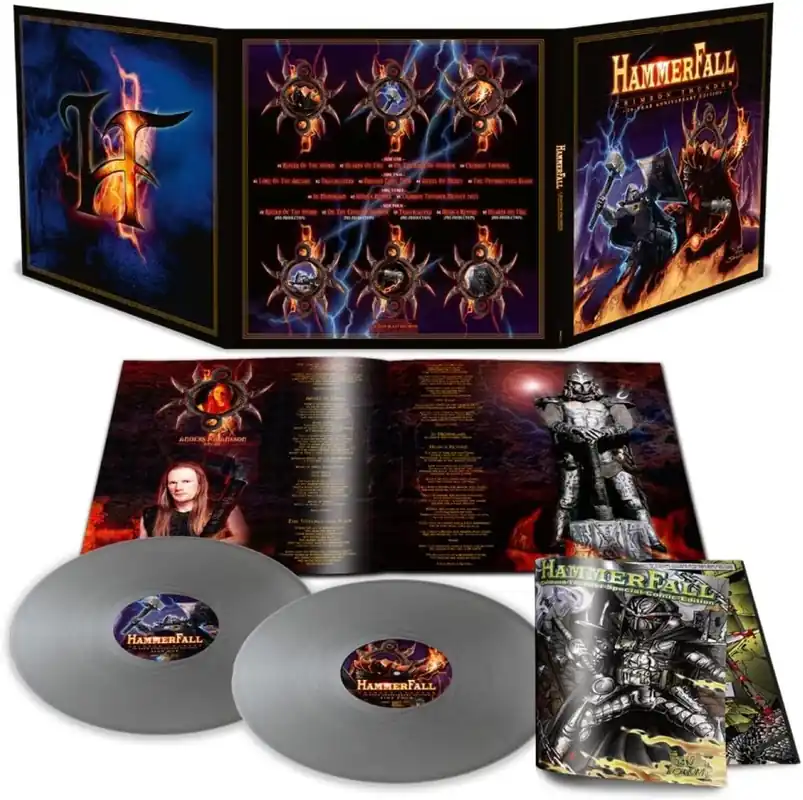 Crimson Thunder - 20 Year Anniversary Limited Trifold Silver Vinyl 2LP Exclusive Offer