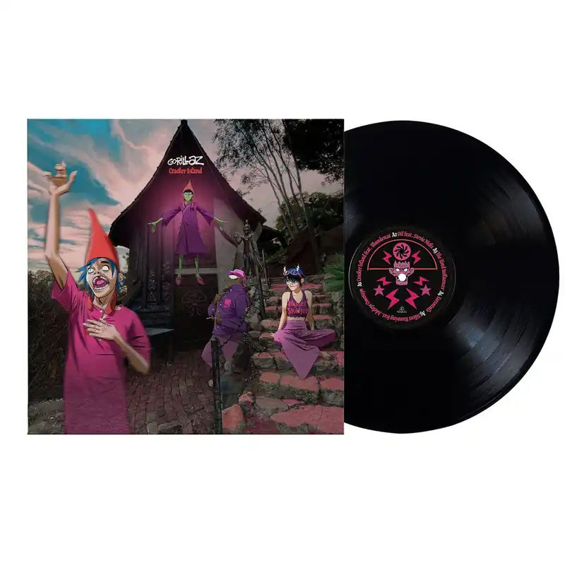 Big Sale GORILLAZ CRACKER ISLAND (BLACK VINYL) - LP