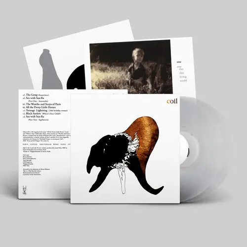Brand New Coil - Black Antlers - White (Vinyl)– Josey Records