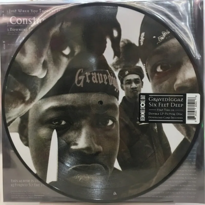 GRAVEDIGGAZ 6 FEET DEEP (PICTURE DISC) - LP While Supplies Last
