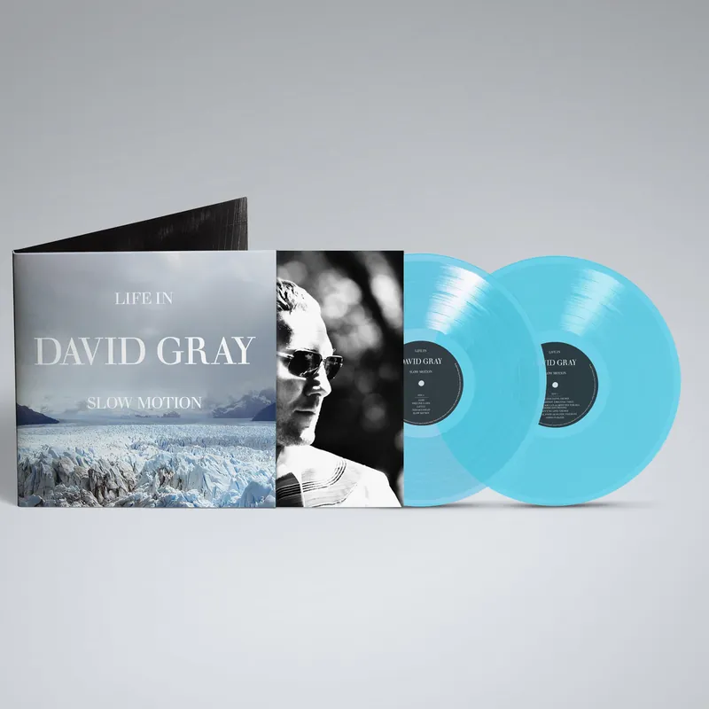 Hassle-Free Returns GRAY,DAVID LIFE IN SLOW MOTION (DELUXE GLACIAL BLUE) - LP