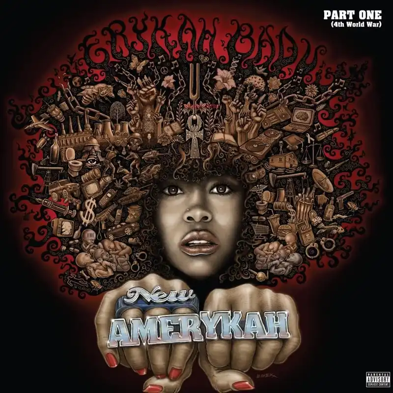 Hot Deal New Amerykah Part One Limited Opaque Violet Vinyl 2LP Set