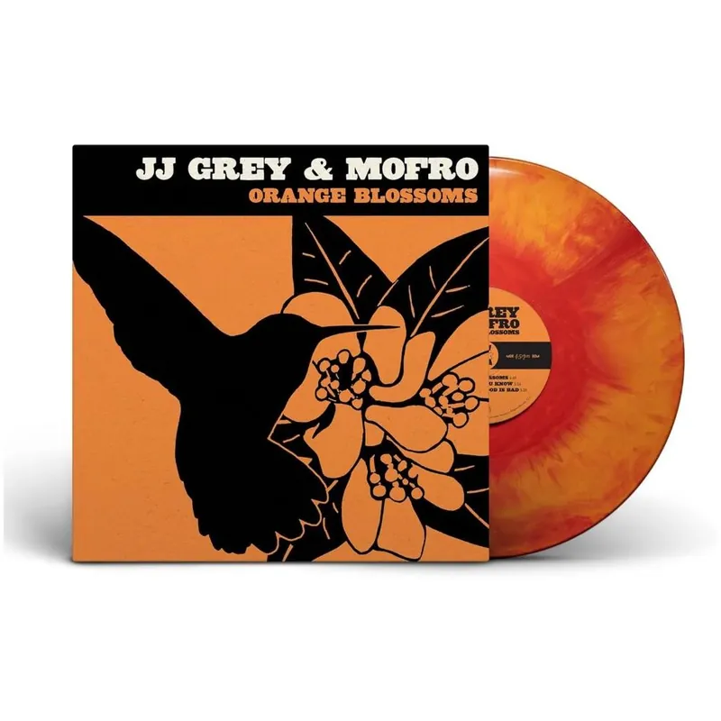 Clearance GREY,JJ & MOFRO ORANGE BLOSSOMS (SUNBURST SPLASH) - LP