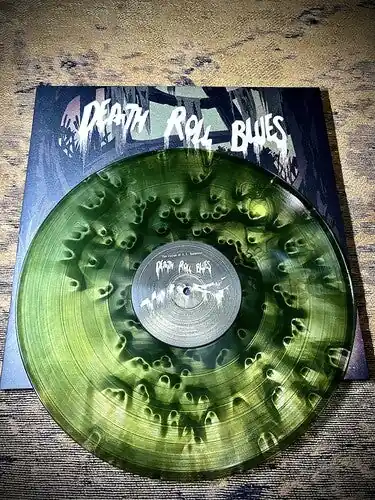 Death Roll Blues - Ogre Green With Frosted Clear Splatter Vinyl (Vinyl– Josey Records Fresh Stock