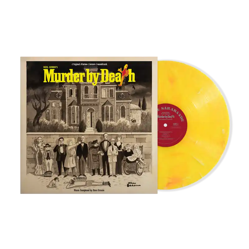Super Sale GRUSIN,DAVE MURDER BY DEATH - O.S.T. (DIAMOND YELLOW MARBLE) - LP