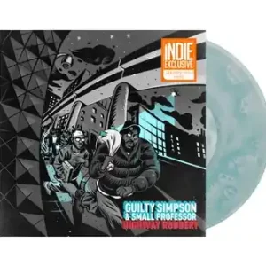 GUILTY SIMPSON & SMALL PROFESSOR HIGHWAY ROBBERY (RSD ESSENTIAL - GHOSTLY TEAL) - LP Flash Sale