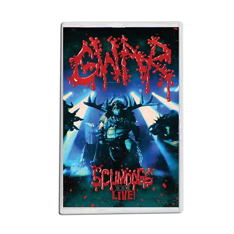 GWAR SCUMDOGS XXX LIVE - TAPE Original