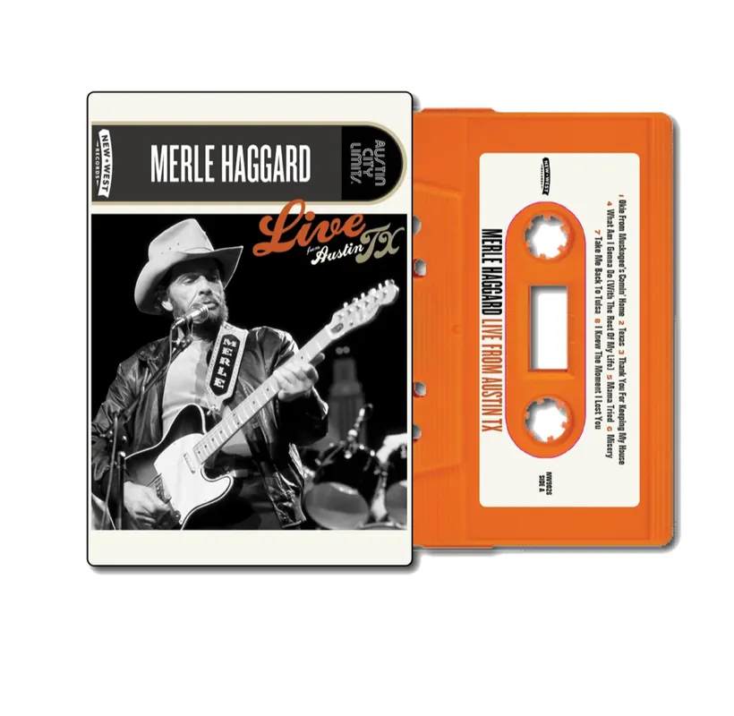 Big Sale HAGGARD,MERLE LIVE FROM AUSTIN, TX '85- TAPE