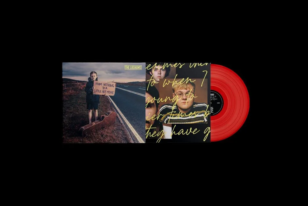 Exclusive From Nothing To A Little Bit More Limited Transparent Red Vinyl LP