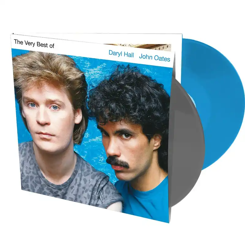 HALL & OATES VERY BEST OF DARYL HALL & JOHN OATES (GRAY/BLUE) - LP Hassle-Free Returns