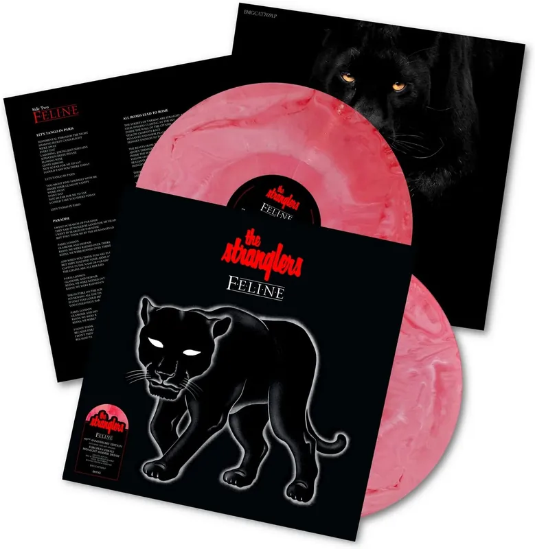 Feline Limited Deluxe Red & Translucent Marbled Vinyl 2LP Set Express Delivery
