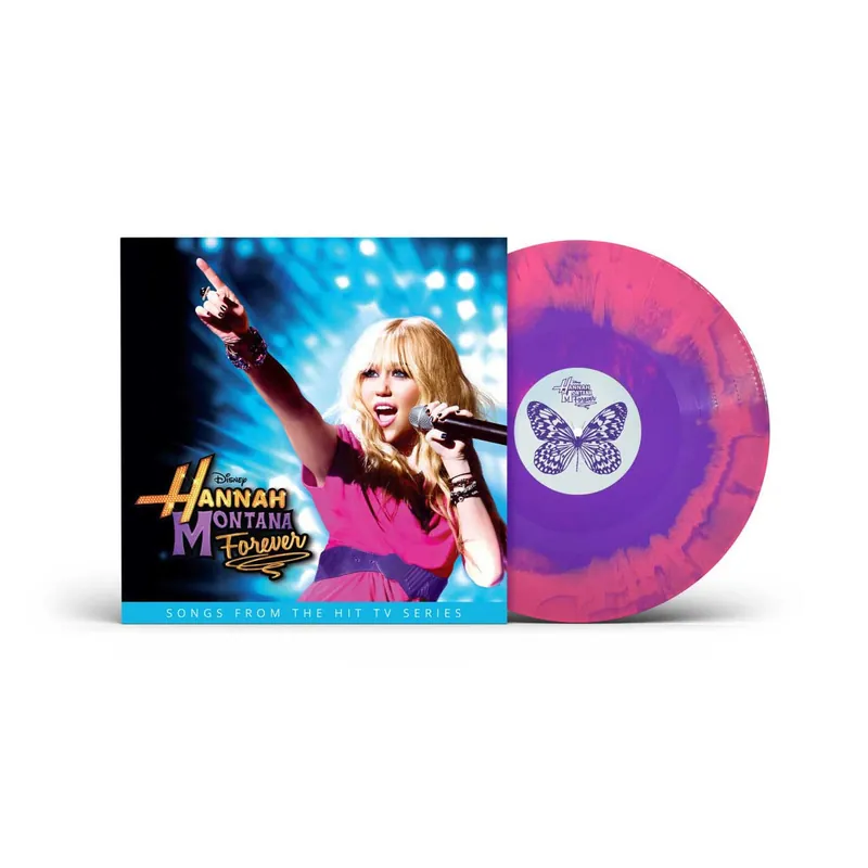 Bulk Order HANNAH MONTANA HANNAH MONTANA FOREVER (HOT PINK W/ PURPLE HAZE VINYL) - LP