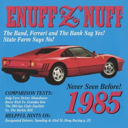 Enuff Z'nuff | 1985 (Colored Vinyl, Blue & Red Splatter, Reissue) | Vinyl Best Seller