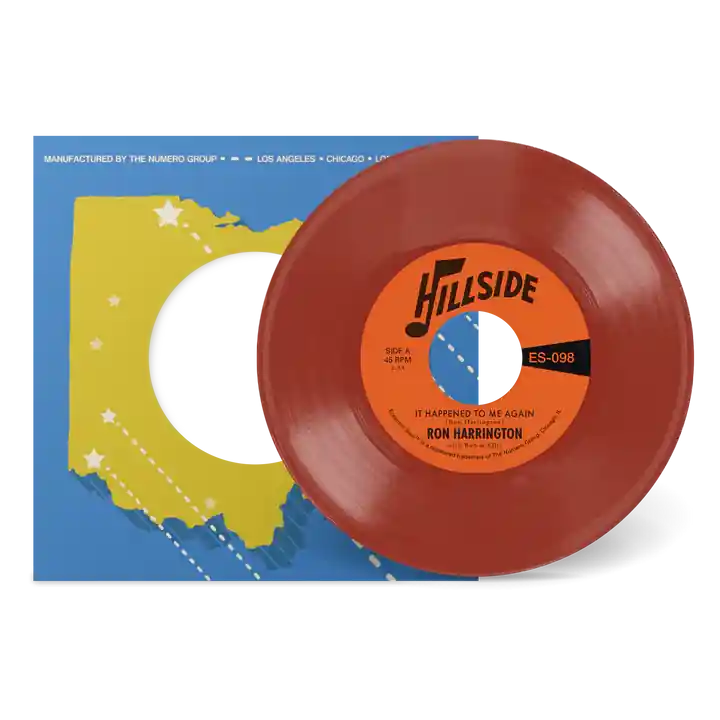 HARRINGTON,RON IT HAPPENED TO ME AGAIN B/W BECAUSE YOU'RE MINE (WHITE VINYL) - 7" Modern