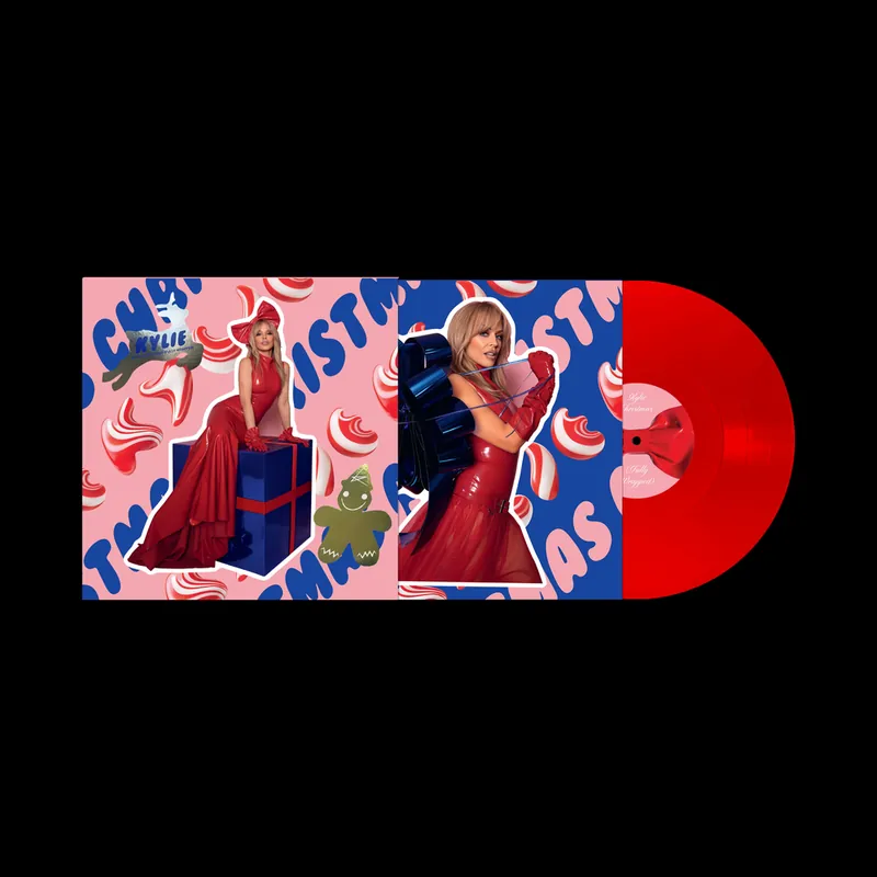 Low Price Kylie Minogue - Kylie Christmas (Fully Wrapped) (Transparent Red Vinyl– Josey Records