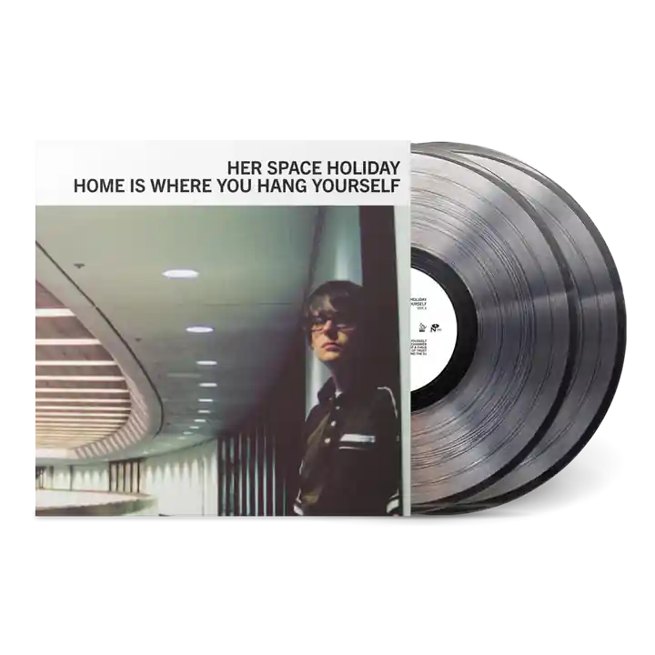 HER SPACE HOLIDAY HOME IS WHERE YOU HANG YOUR HEAD (CLEAR VINYL) - LP Free Shipping