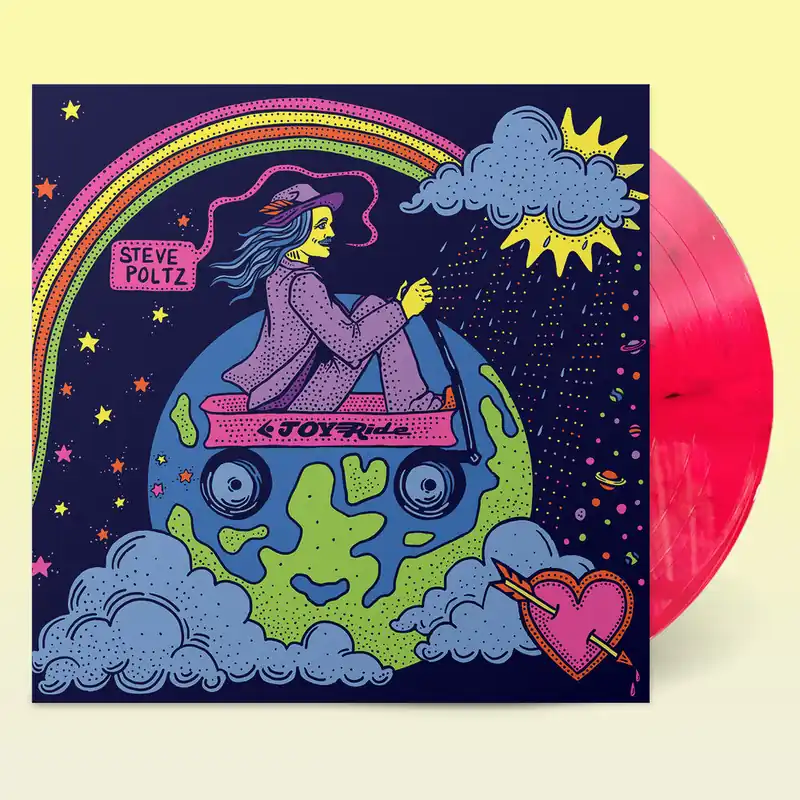 [PRE-ORDER] Steve Poltz - Joyride (Pink Colored Vinyl)– Josey Records Free Delivery