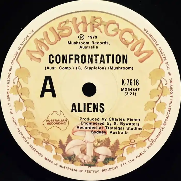 The Aliens – Confrontation / The Boys In Black (VG+/Generic) Limited Edition