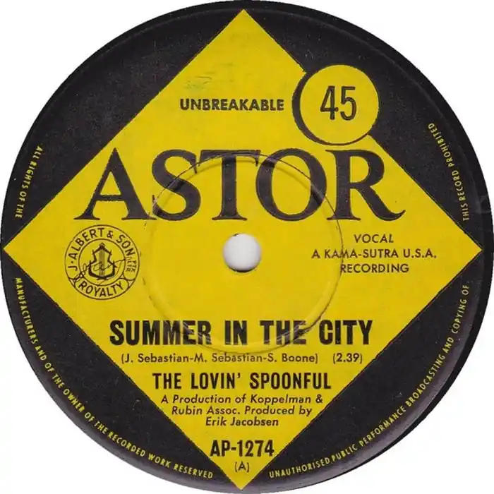Final Sale The Lovin' Spoonful – Summer In The City (VG/Generic)