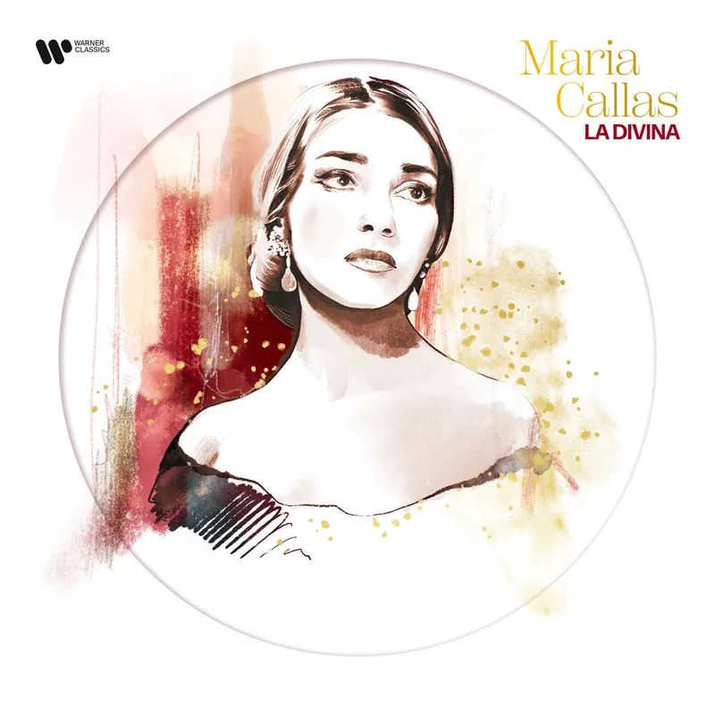 Today Only Maria Callas - La Divina - Compilation (Pict) (LP)– Josey Records