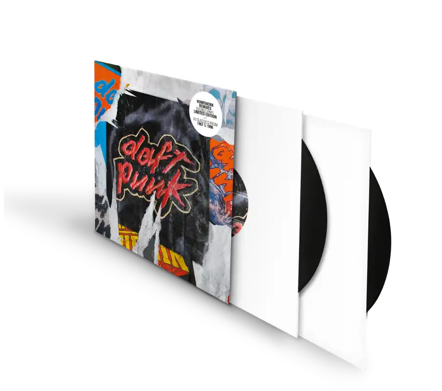 Special Discount HOMEWORK REMIXES Limited Vinyl 2LP Set