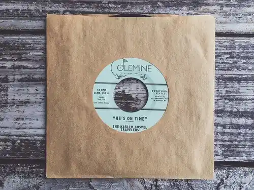 The Harlem Gospel Travelers - He's On Time / Wash Me, Lord (LP)– Josey Records Secure Checkout