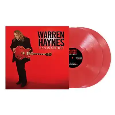 Time-Limited HAYNES,WARREN MAN IN MOTION (180 GRAM RUBY RED VINYL) - LP
