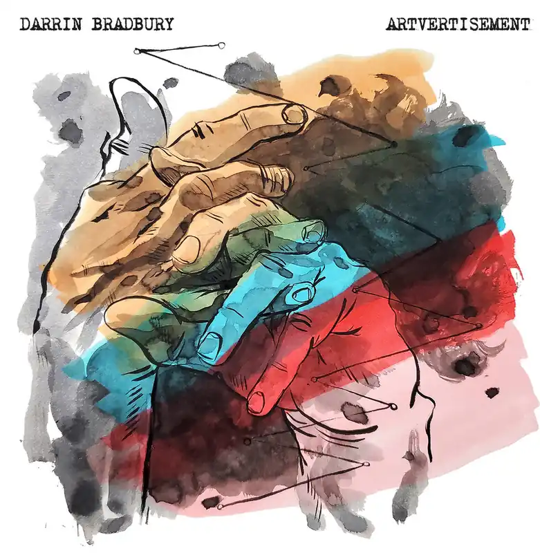 Darrin Bradbury - Artvertisement (Crystal Clear LP)– Josey Records Free Shipping