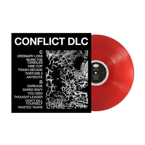 HEALTH CONFLICT DLC (INDIE EXCLUSIVE TRANSLUCENT RUBY RED) - LP Special Offer
