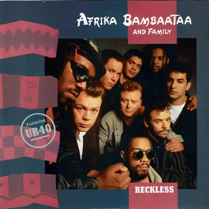 Afrika Bambaataa & Family, UB40 – Reckless (VG+/VG+) Worldwide Shipping