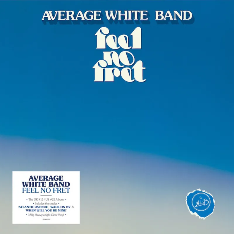 Handmade Average White Band - Feel No Fret (Heavyweight Clear Vinyl)– Josey Records