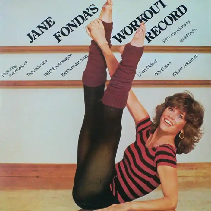 Various – Jane Fonda's Workout Record (2xLP) (VG+/VG+) Brand New