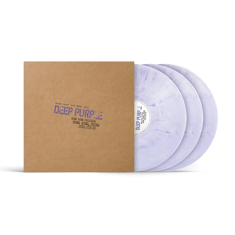 Live In Hong Kong 2001 Gatefold Purple 180gram Vinyl 3LP Set Best Seller