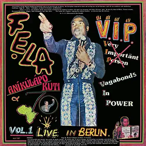 Fela Kuti | V.I.P. | Vinyl Crafted