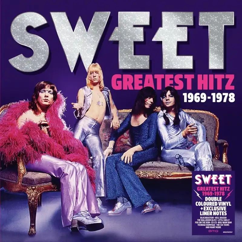 Buy Online Greatest Hitz! The Best Of Sweet 1969-1978 Limited Coloured 2LP Set