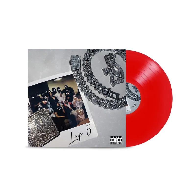 Lap 5 Limited Transparent Red Vinyl 2LP Set Big Sale